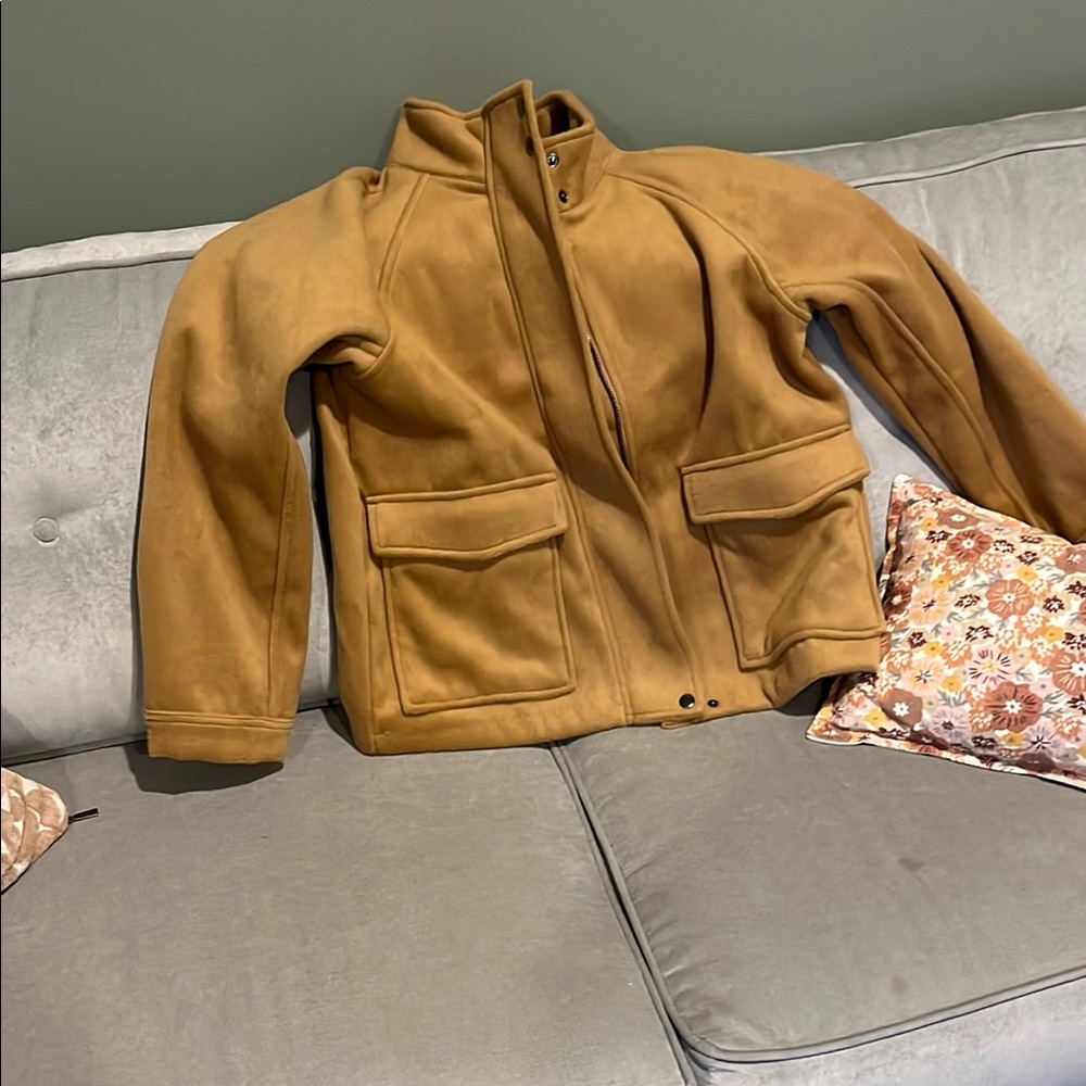 Banana Republic Tan Jacket with Pockets